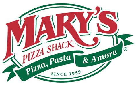 Mary's pizza shack - Pizza Slice Combo. 9.95. One topping slice with your choice of a bowl of soup or a side Mary’s Signature or Caesar salad. Traditional Toppings +.50. Specialty Toppings +1.00. Cheese Pizza a la carte 4.95. 